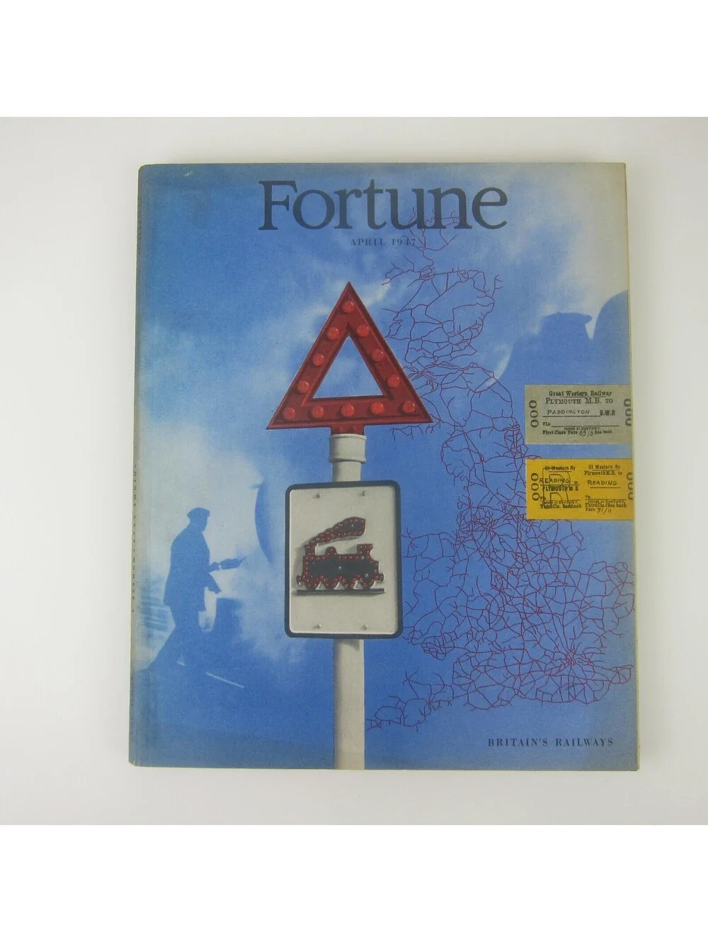 Vintage FORTUNE Magazine April 1947 Republicans, Britains Railways, Horse Racing